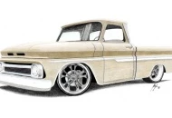 Colored Pencil Drawing
1965 Chevy